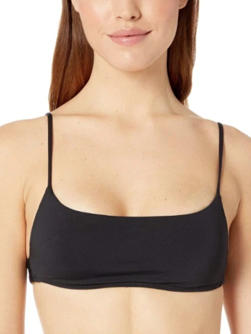 L*Space Black Piper Bikini Top Women's Swimsuit Beach Summer Size Xs Nwt